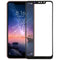 Lentille en verre extérieur de l'écran avant pour Xiaomi Redmi Note 6 Pro (noir)